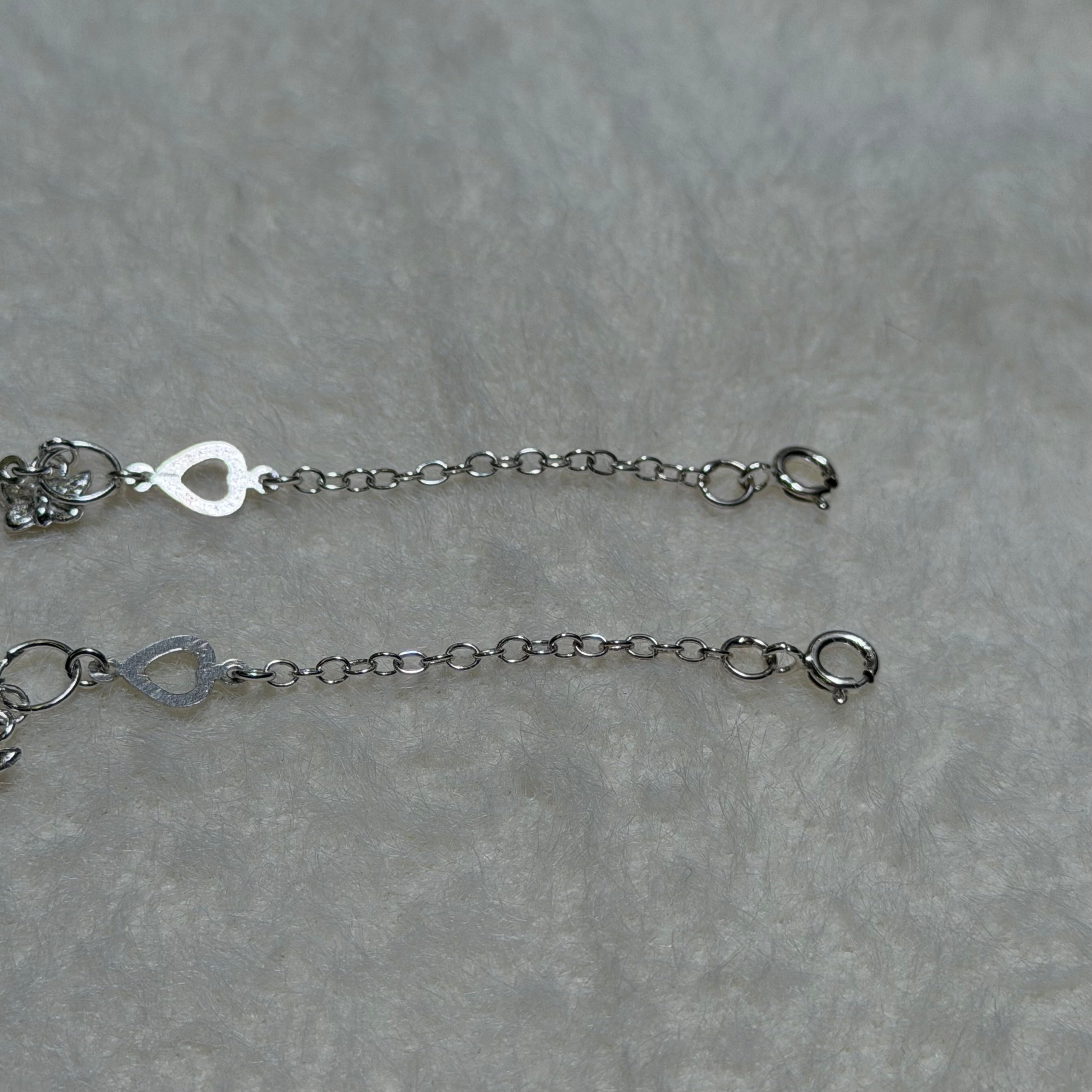 Konmer 925 Silver Anklets KAT-026