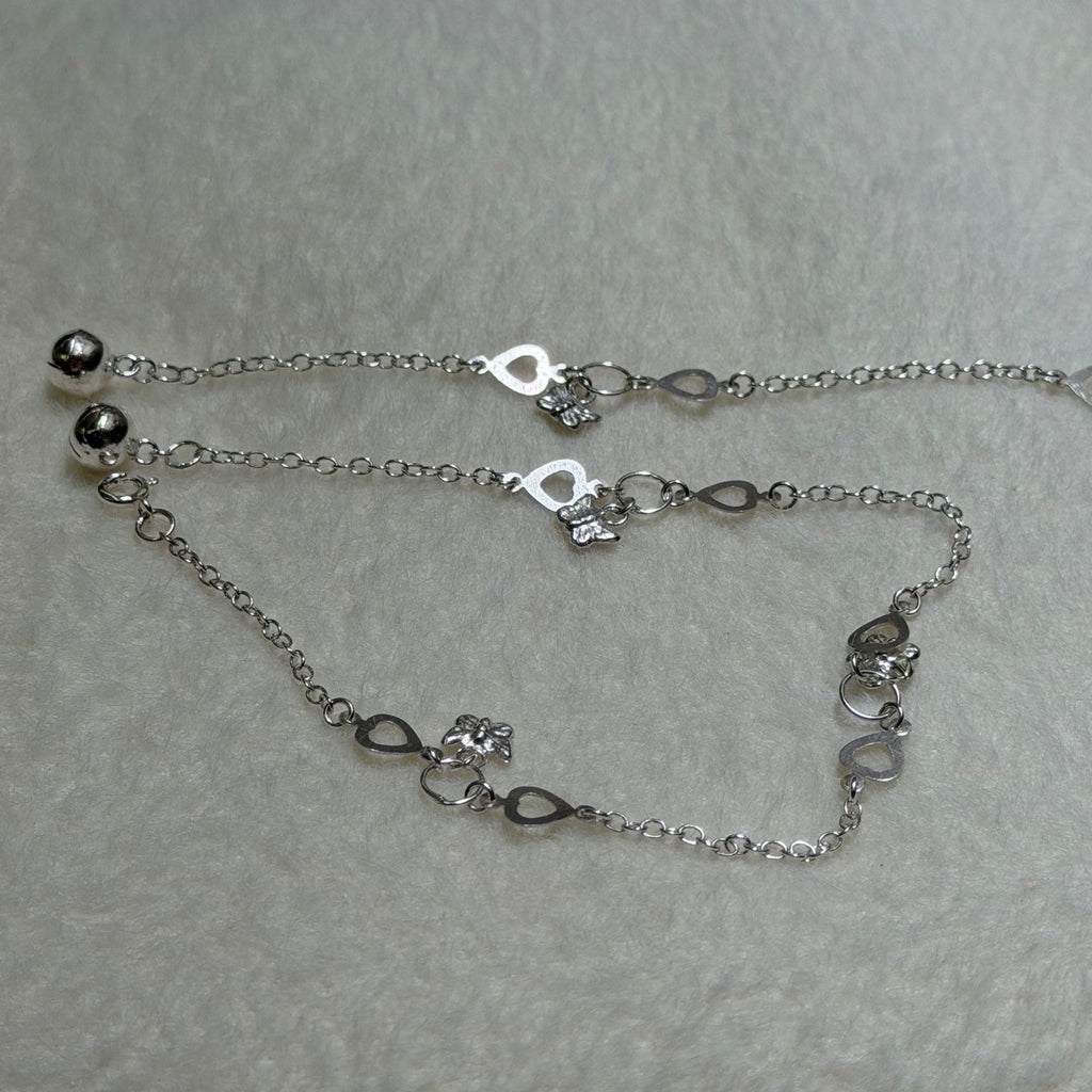 Konmer 925 Silver Anklets KAT-026