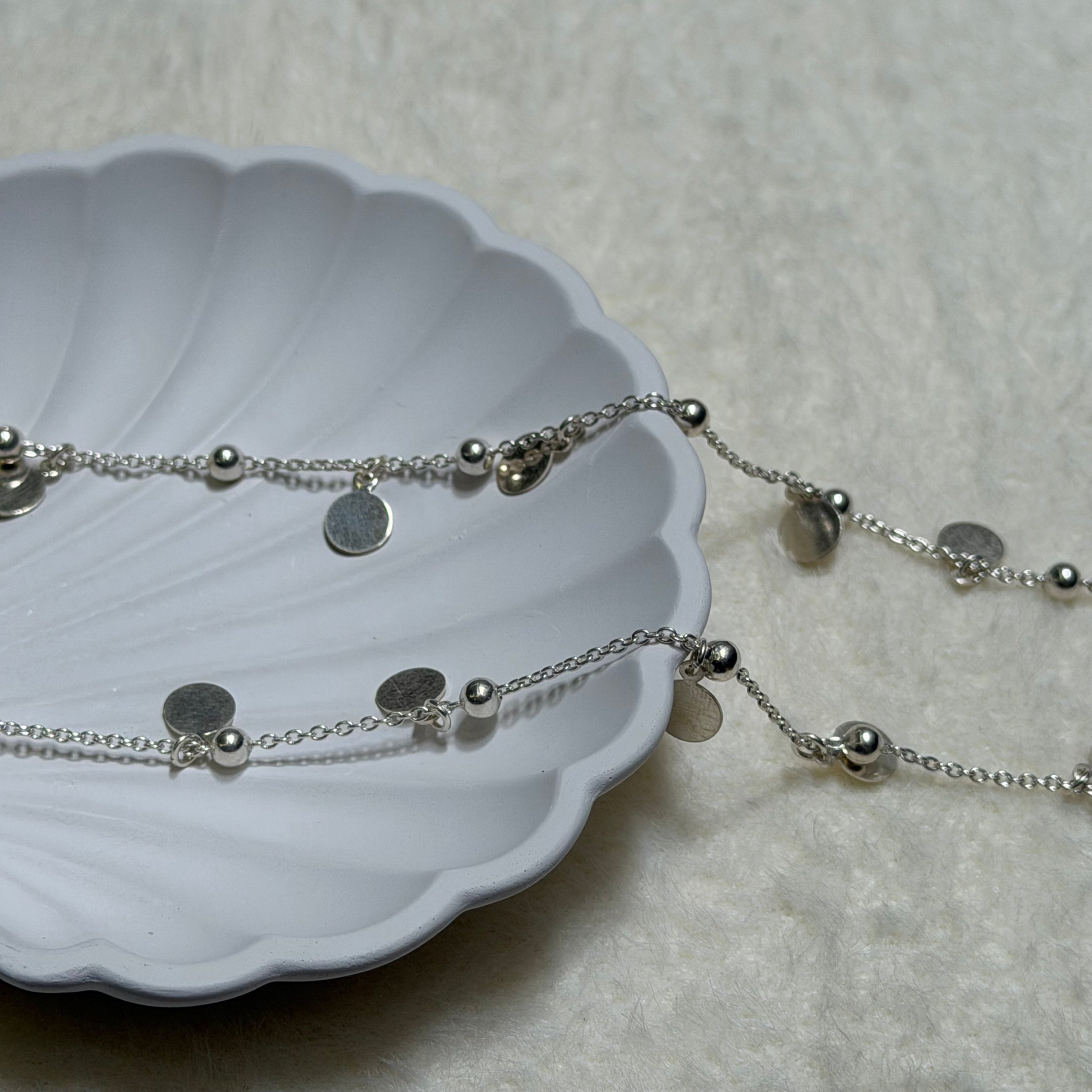 Konmer 925 Silver Anklets KAT-025