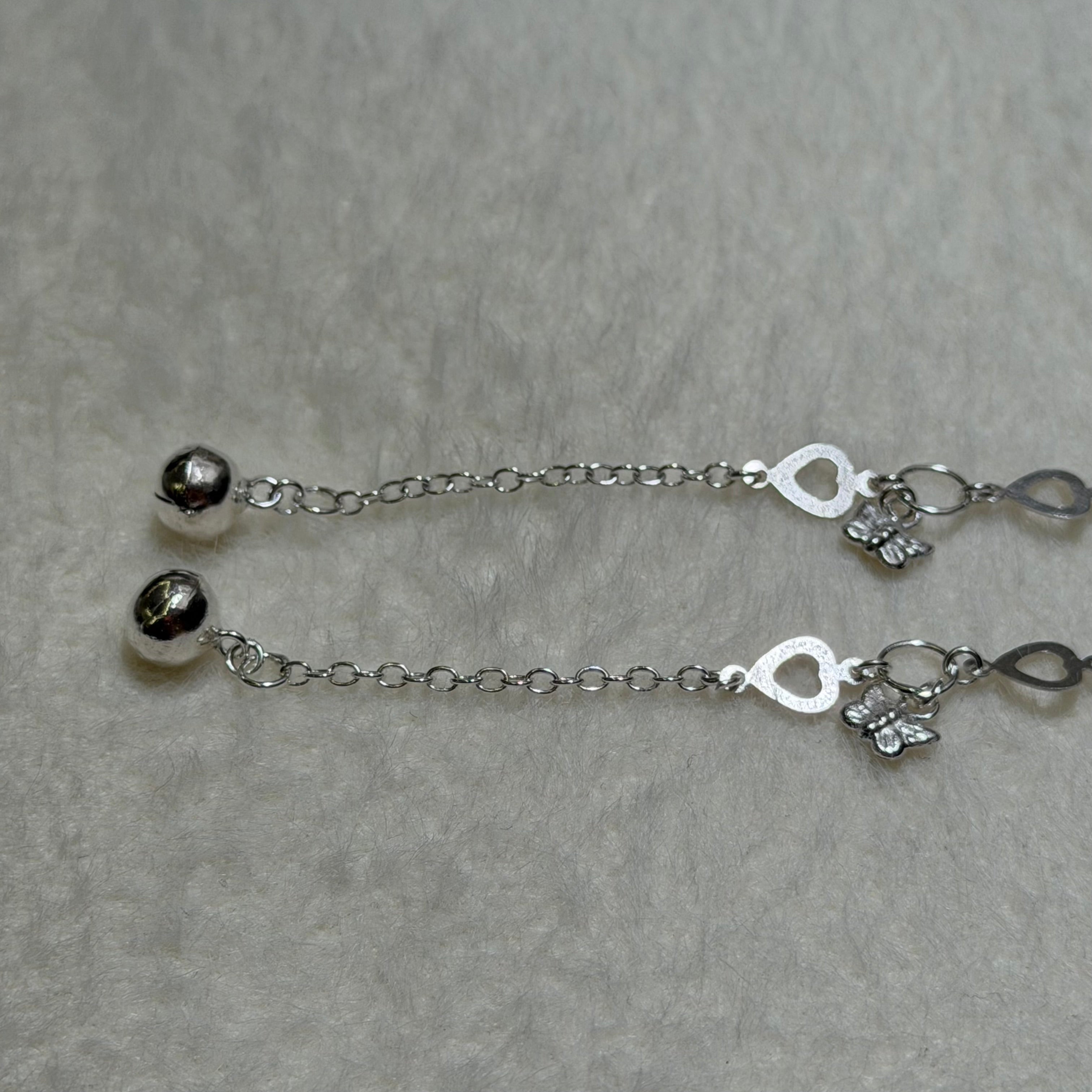 Konmer 925 Silver Anklets KAT-026