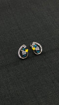 Silver Antique Zircon Earrings