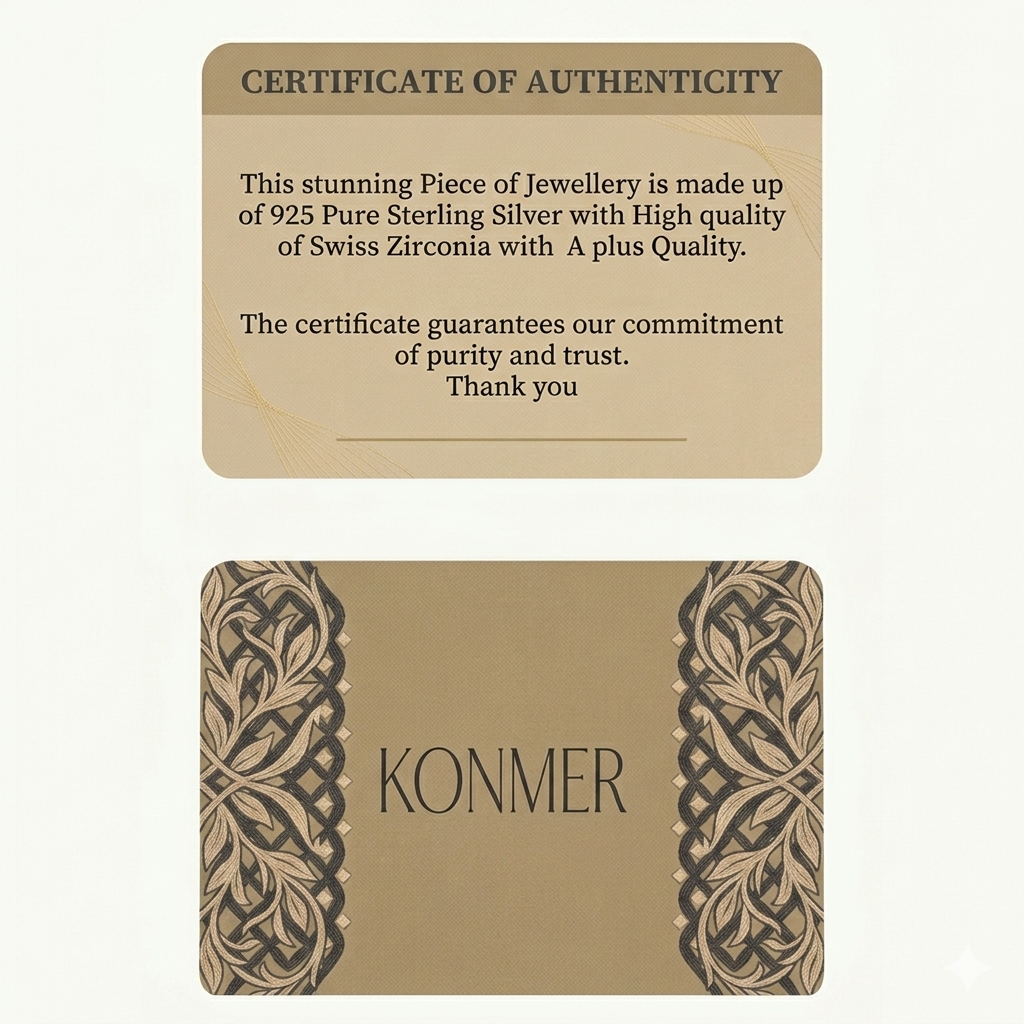 Konmer 925 Silver Anklets KAT-025